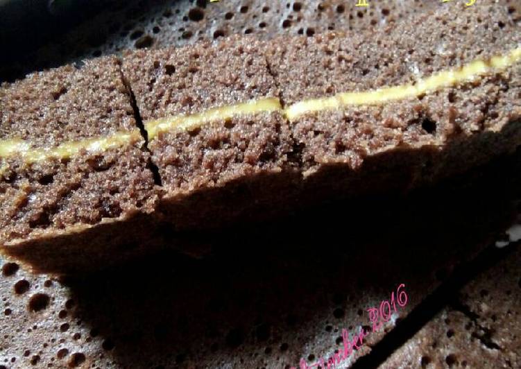 Resep Brownies Kukus Lapis Keju