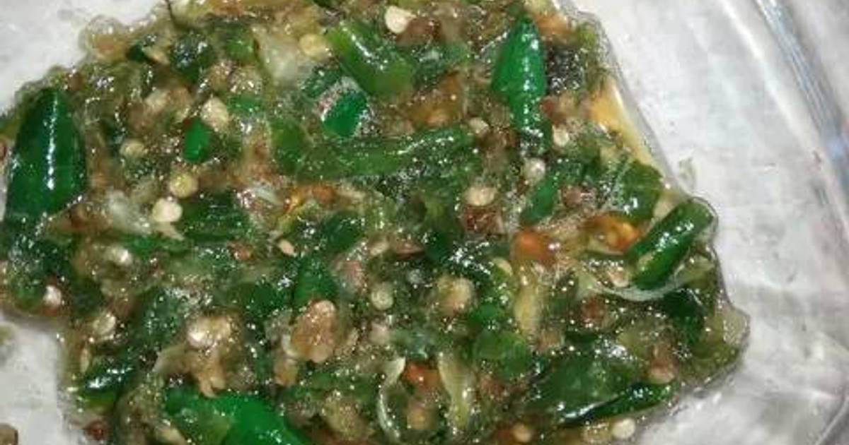  Sambal  korek  slamet 8 resep  Cookpad