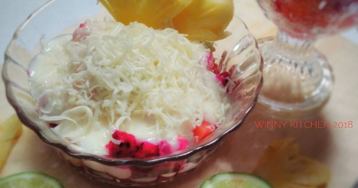 76 resep  salad  buah  buahan enak dan sederhana Cookpad