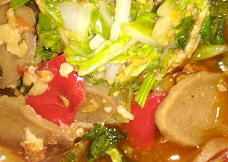 Seblak sayur basreng recipe main photo