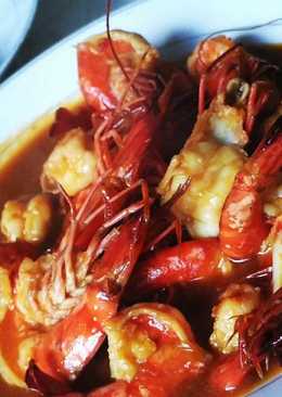 Udang saos madu