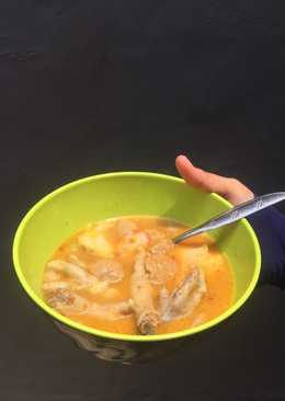 Seblak Ceker Baso Kuah Pedas