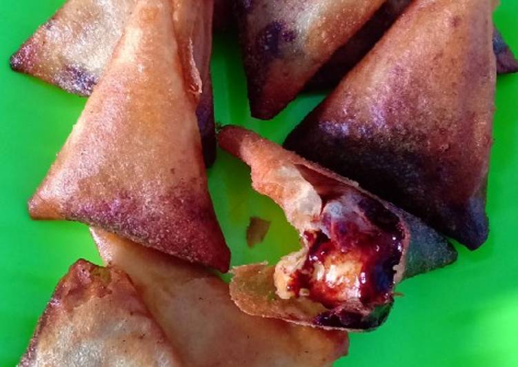 Sambosa piscok foto resep utama