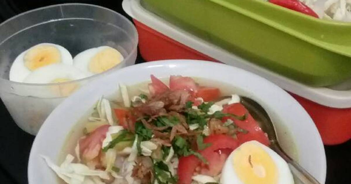 Resep Soto  Ayam  Kuah Bening Praktis oleh Yulianti Cookpad