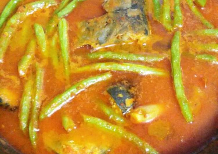 resep Asam pedas ikan tongkol