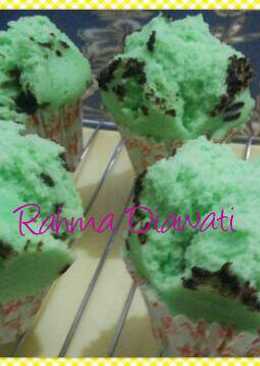 Bolu kukus pandan mekar