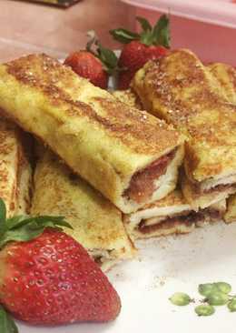 French Toast Strawberry Chocolate