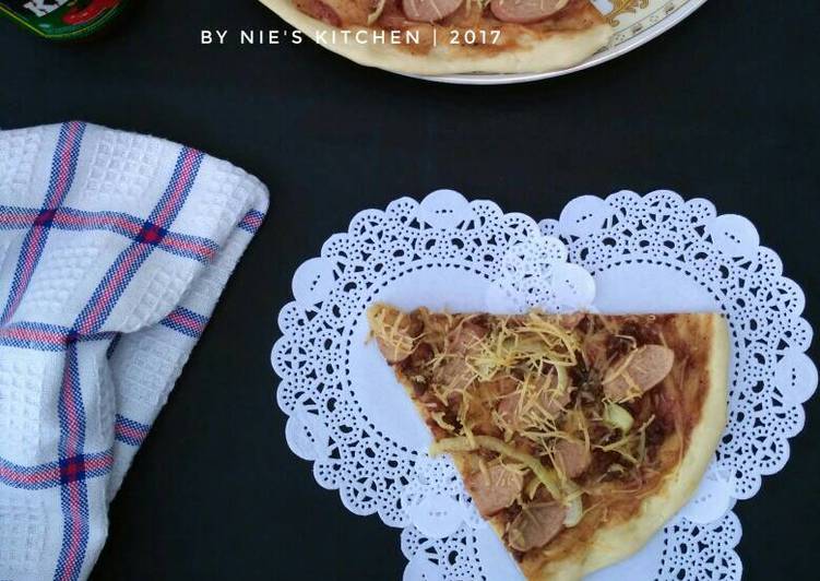 resep Thin Crust Barbecue Pizza