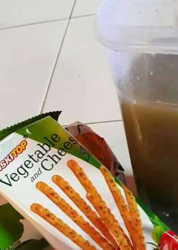 Jus kacang panjang wortel