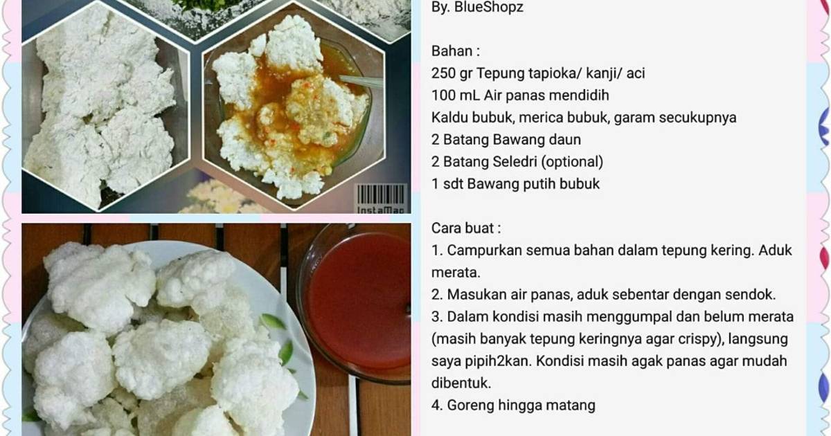  Resep  Cireng  Crispy oleh BlueShopz Cookpad