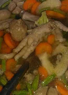 Soup Bakso Ceker ala Chef Etik ^_^