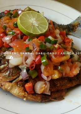 Bawal Goreng Sambal Dabu-dabu