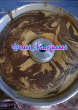 Bolu labu kuning marmer