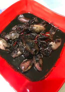 Cumi Kuah Hitam