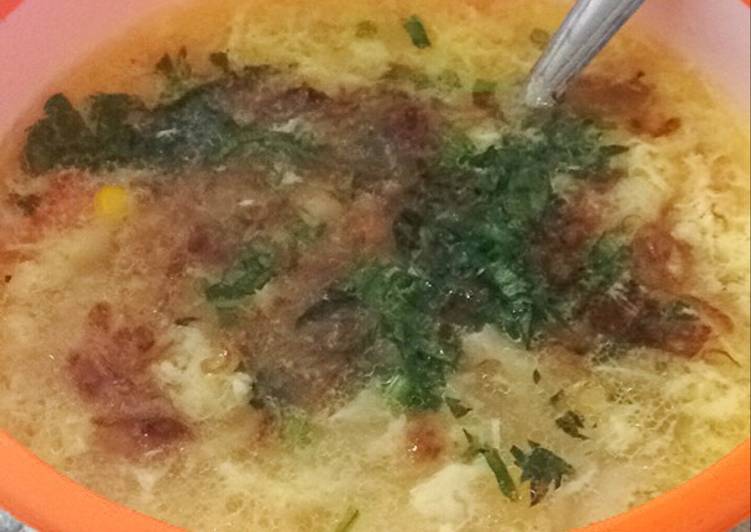 Resep Sup jagung manis Karya Richa Ilyasha Samolla