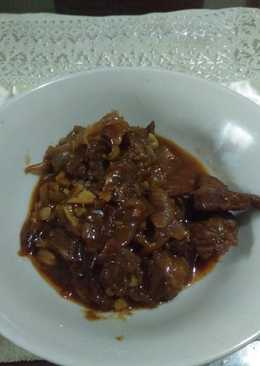 Daging sapi saos tiram