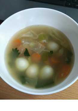 Sayur sop telur puyuh