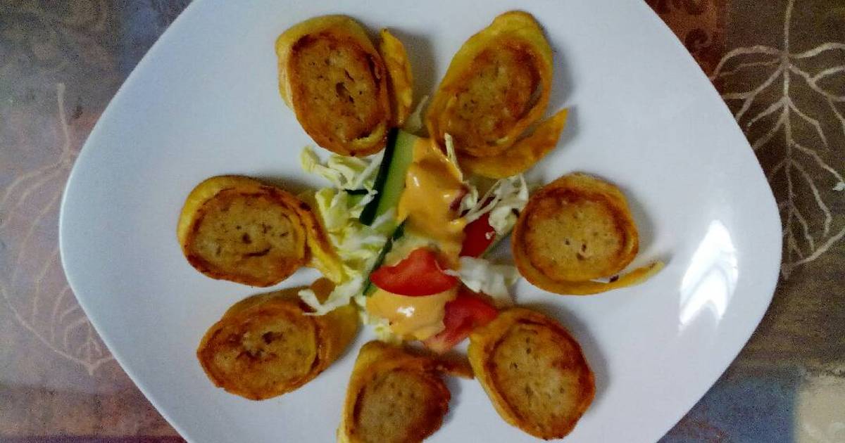 Resep Chicken Egg Roll ala Elza Simple Kitchen