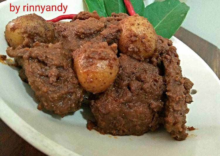 gambar untuk resep makanan Rendang Melayu (Pakai Kerisik)
