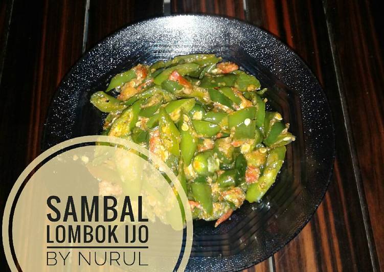 gambar untuk resep Sambal tumis lombok ijo