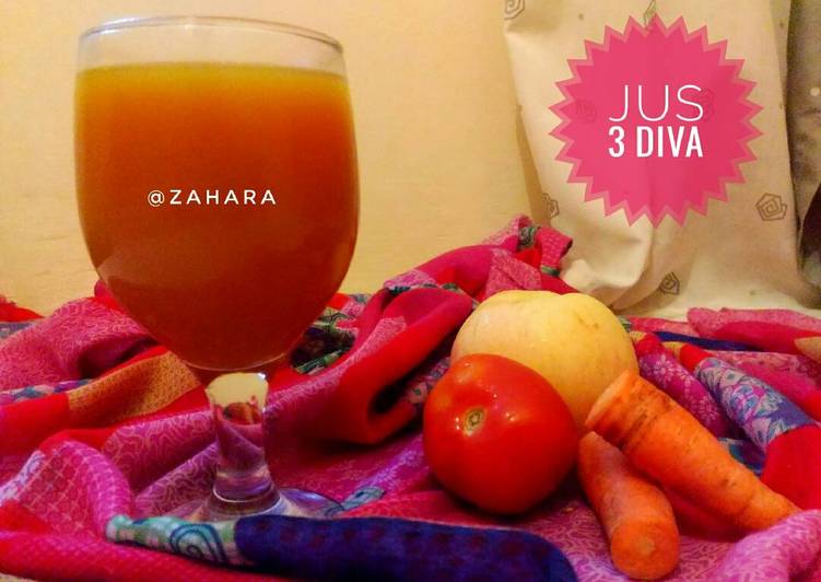 Resep Jus 3 Diva Karya Zha Annisa Zahara