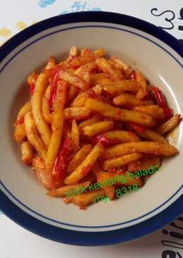 Stik kentang balado