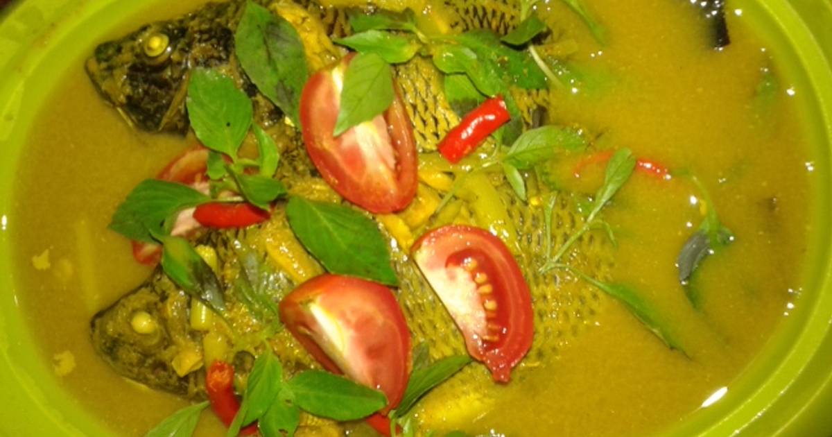 Resep Gulai Ikan  Nila Sehat Tanpa Santan oleh Anindya 