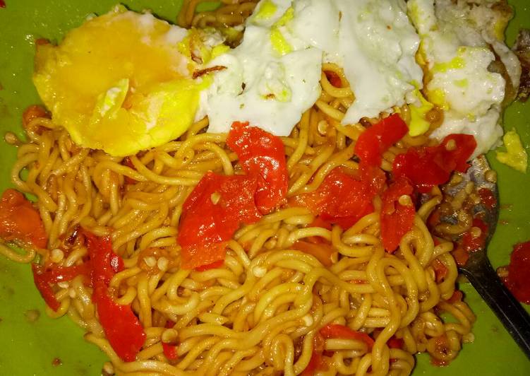 gambar untuk resep makanan Indomie Abang Adek rumahan