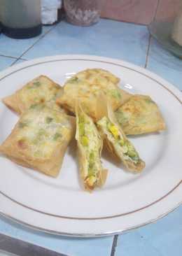 Martabak telur mini jagung manis