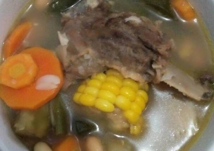 cara membuat Sayur asem iga sapi