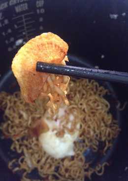 Mie goreng rice cooker ala anak kos