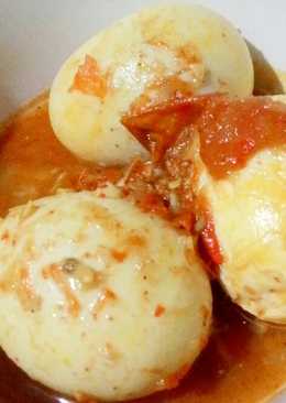 Telur Balado (tanpa di goreng)