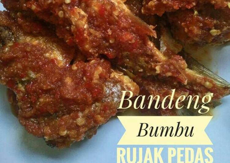 resep masakan Bandeng Bumbu Rujak Pedas