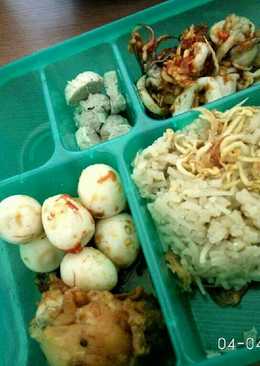 Nasi uduk (shirataki) keto #ketopad