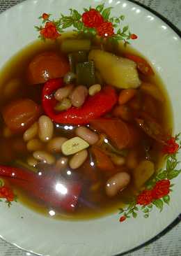 Sayur asem kacang merah