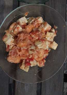 Tahu Udang Saos Asam Manis