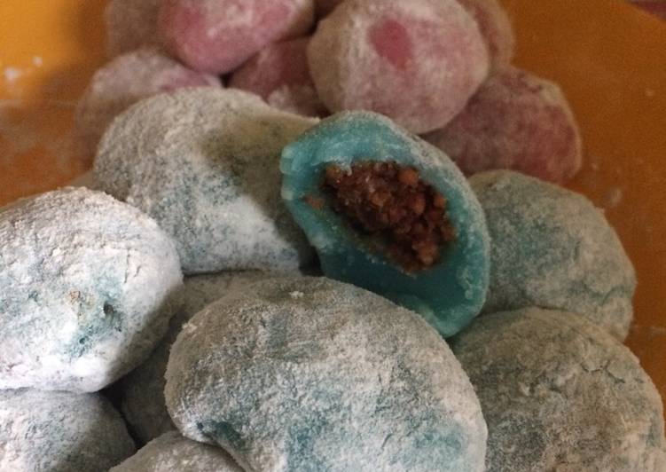 resep makanan Mochi isi kacang tanah