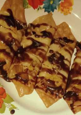 Pisang Coklat Kulit renyah