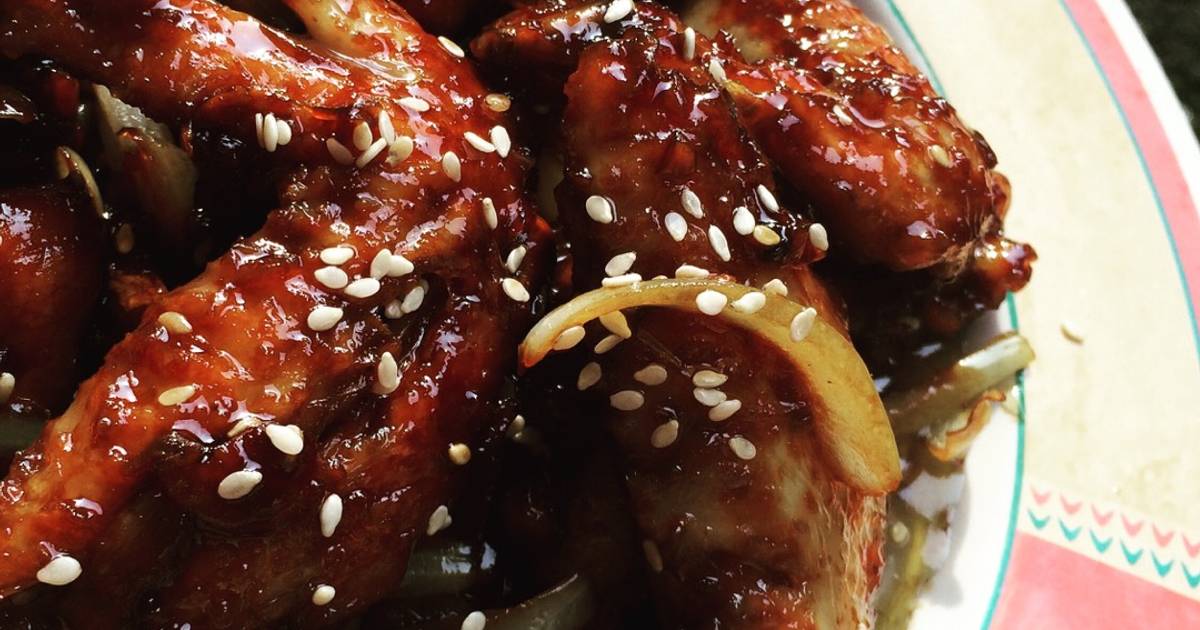 Resep Chicken Wings Teriyaki ala Linda Susilowati