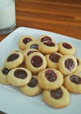 Blueberry Thumbprint Cookies