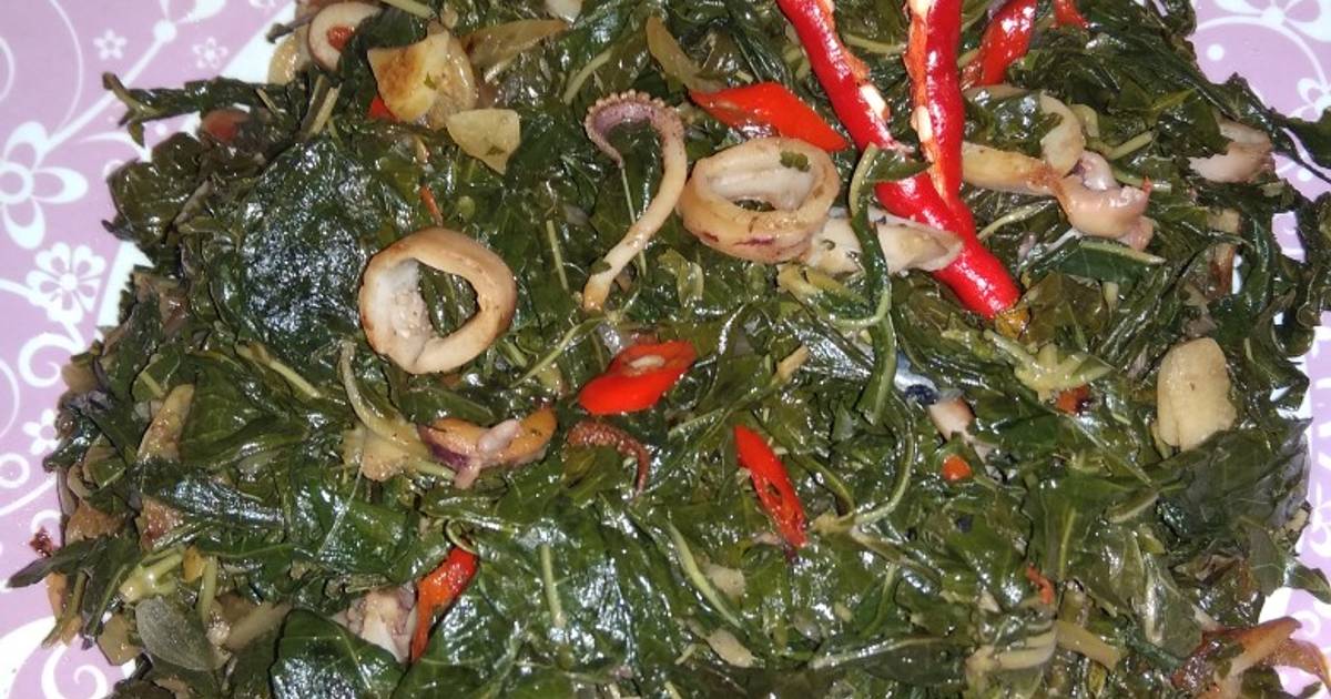 576 resep tumis daun singkong enak dan sederhana - Cookpad