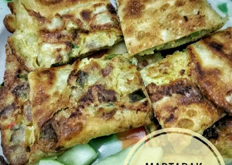 gambar untuk cara membuat Martabak telur (kulit martabak)