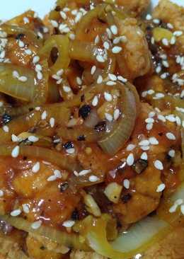 Ayam Fillet wijen lada hitam