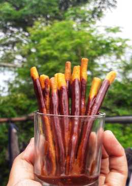 ðŸ§€ Cheese Stick "Pocky" Cokelat #Ketopad_CP_Cheese ðŸ§€