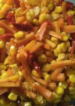 Tumis wortel jagung manis