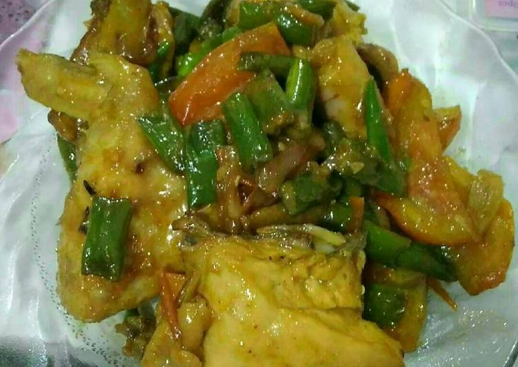 Resep Tumis ayam buncis ala lina By lina excel