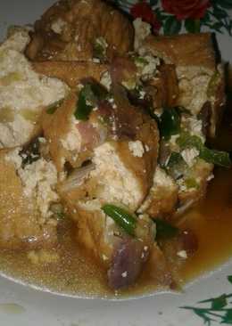Tahu gejrot ala wong ndeso