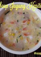 Soup jagung kepiting