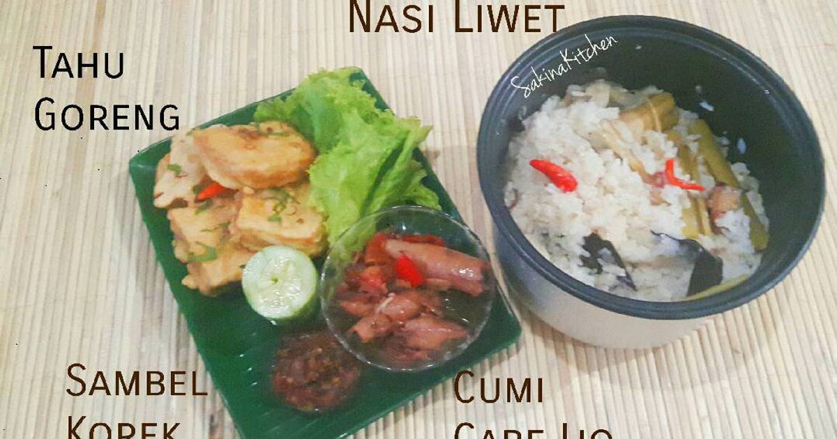 7 Resep Nasi Liwet Sunda Komplit Enak Bikin Kenyang - Waktuku