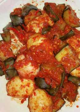 Telur & Terong Ungu Balado